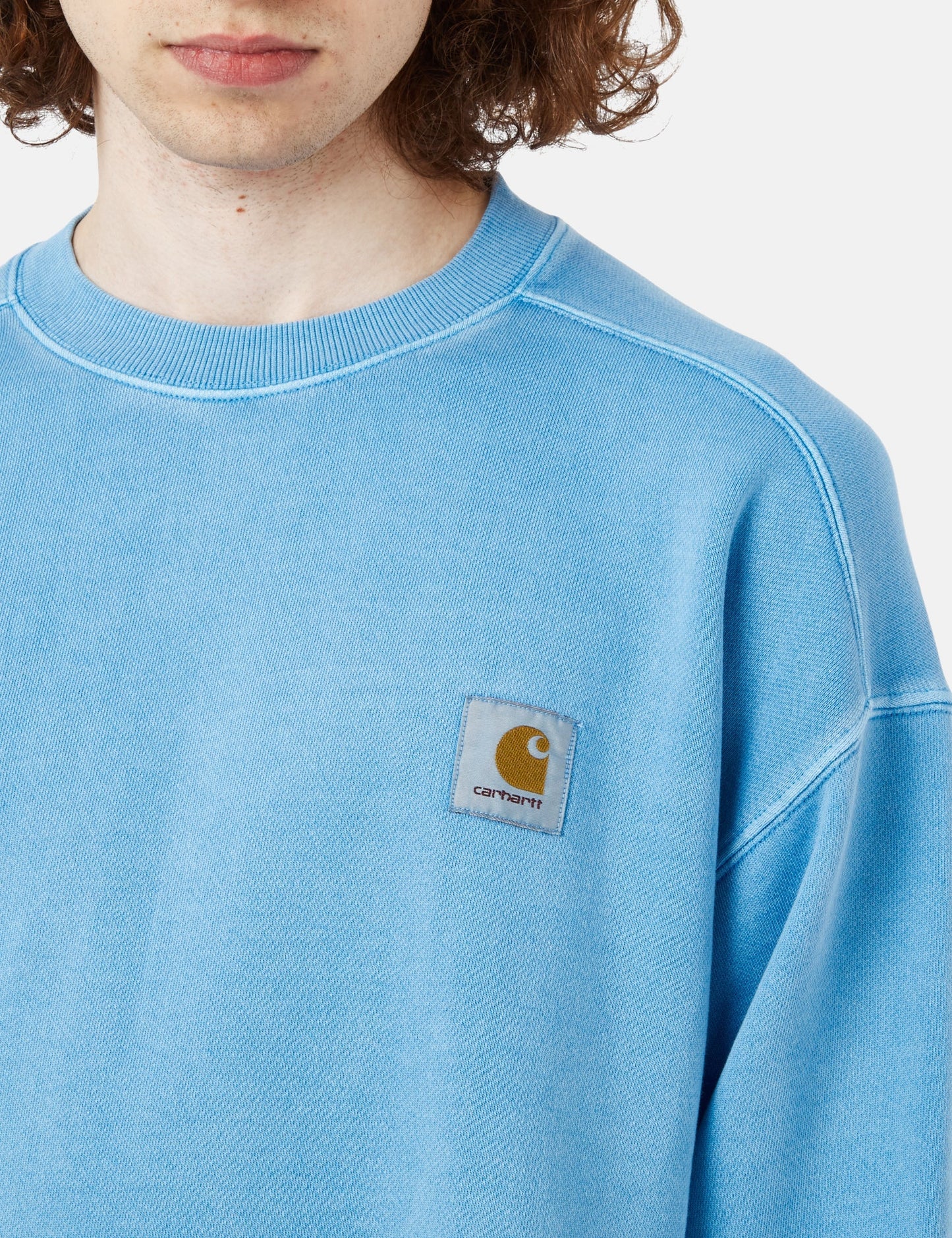 Nelson Sweatshirt – Piscine Blue