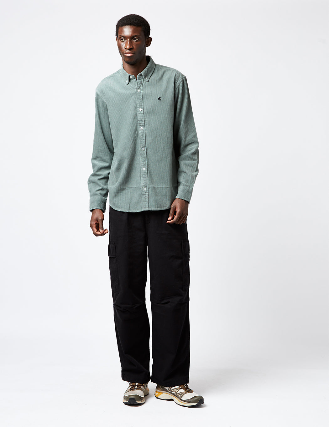 Hemd Madison (Feinkord) - Glassy Teal