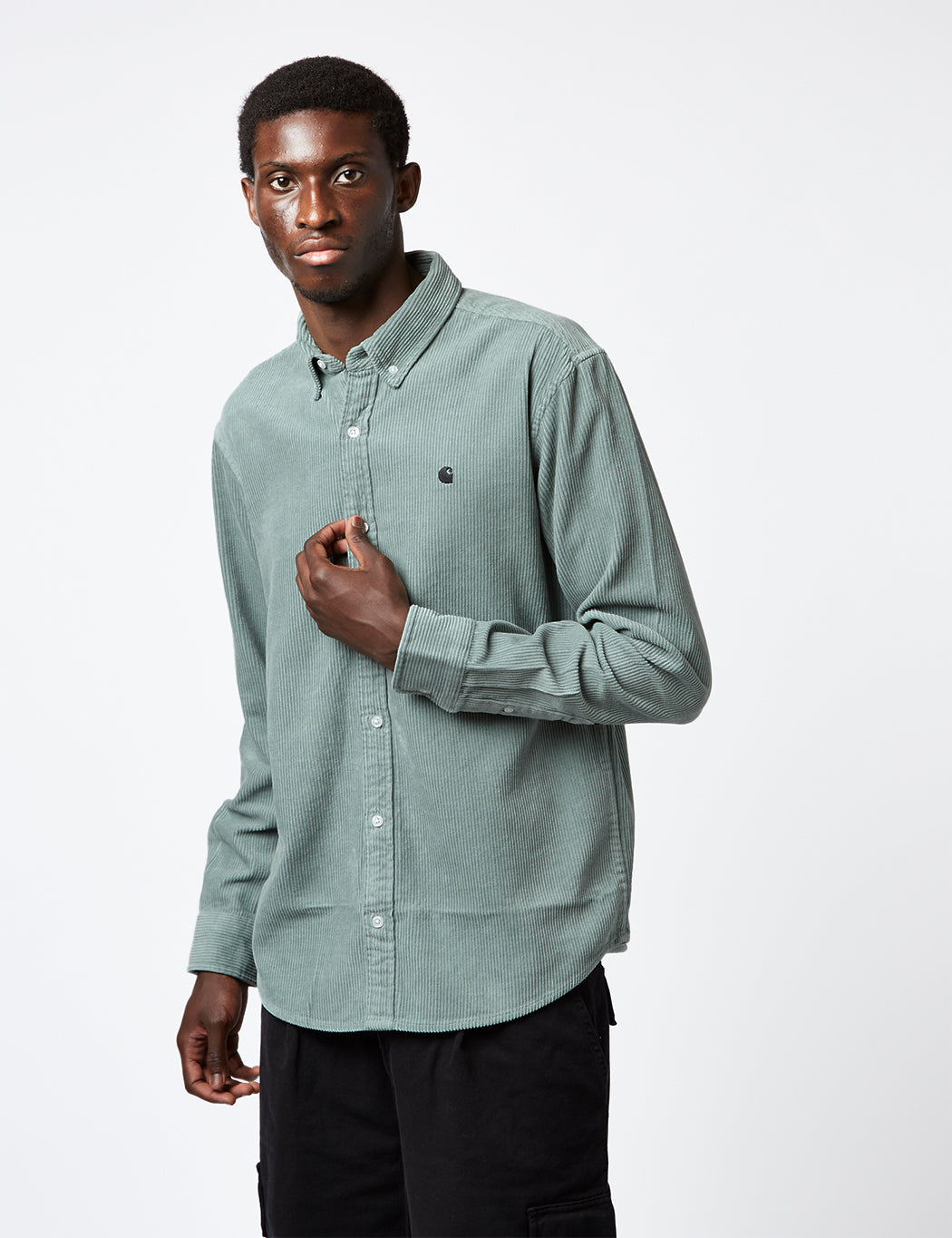 Hemd Madison (Feinkord) - Glassy Teal