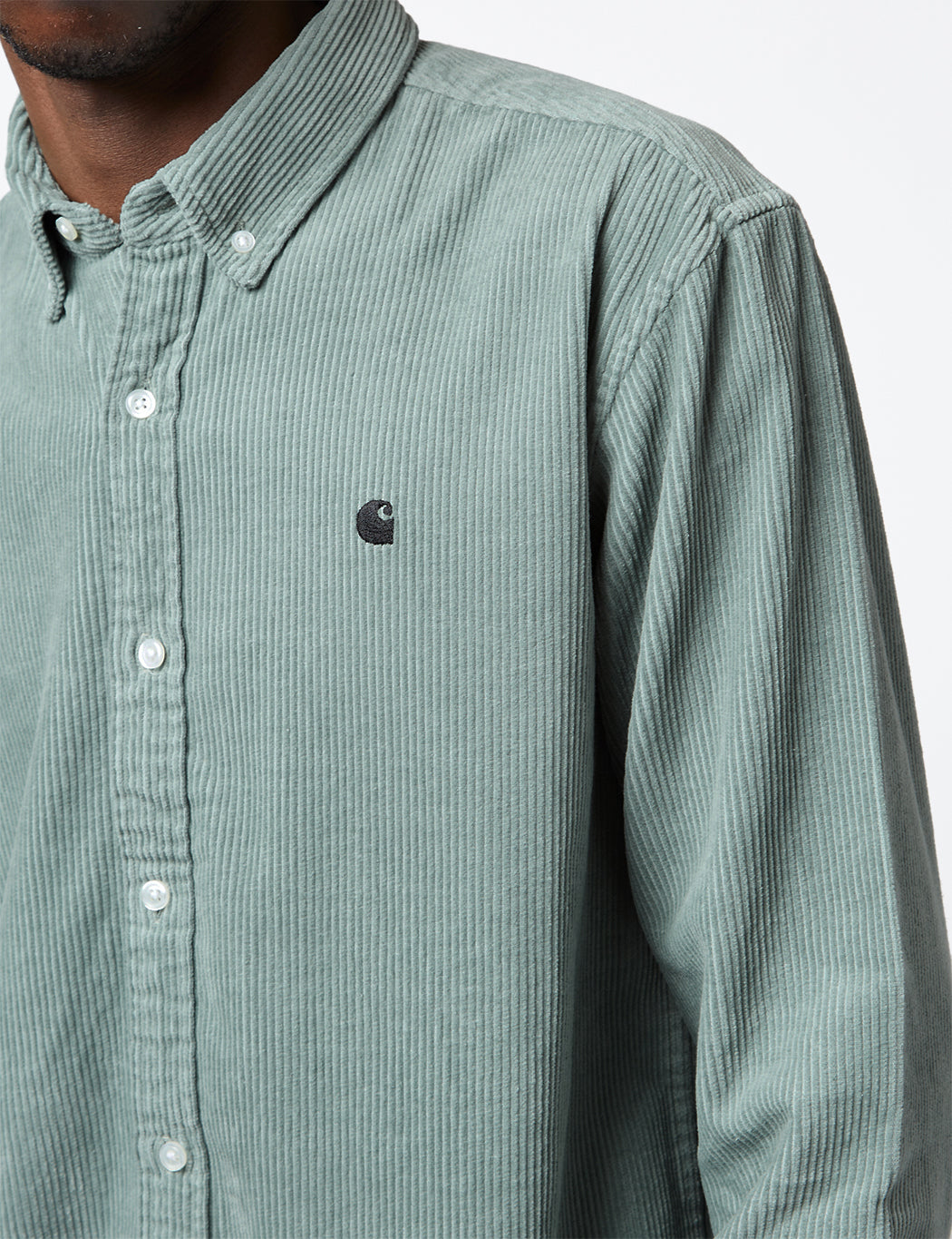 Hemd Madison (Feinkord) - Glassy Teal