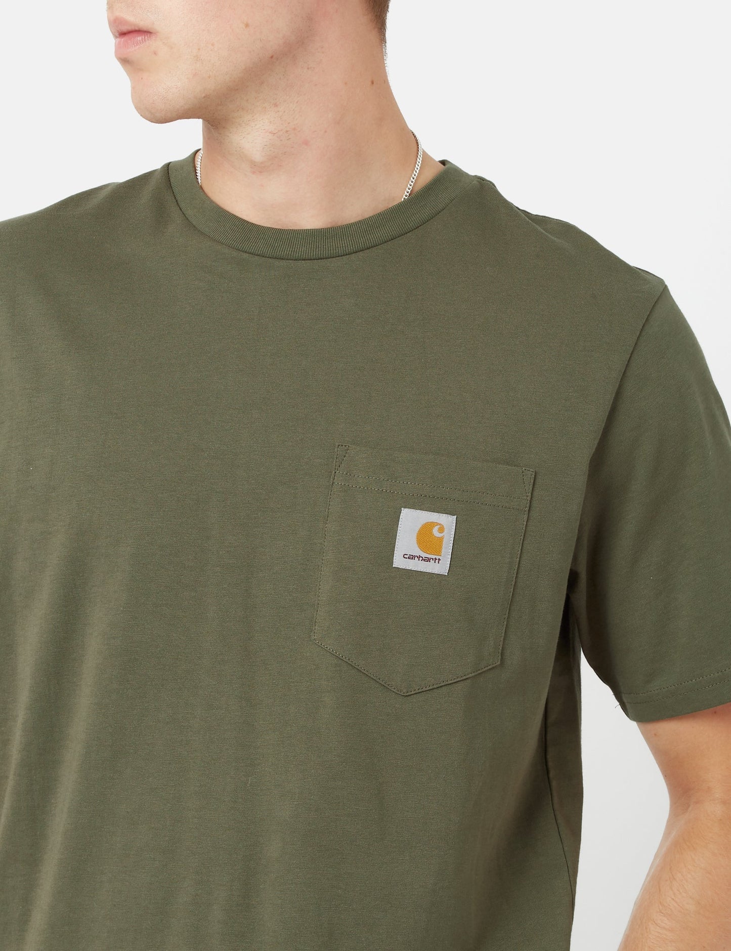 Pocket T-Shirt – Seegrün