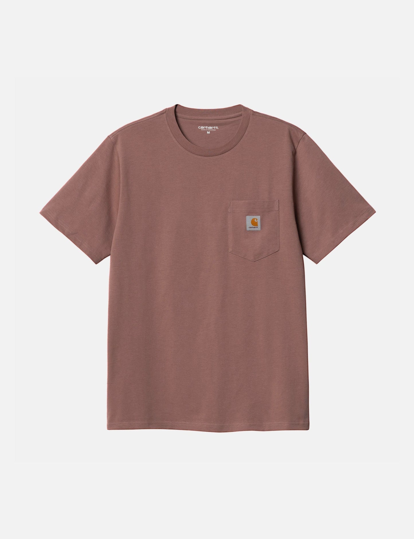 T-shirt à poche (Standard) - Rouge chiné Lupinus