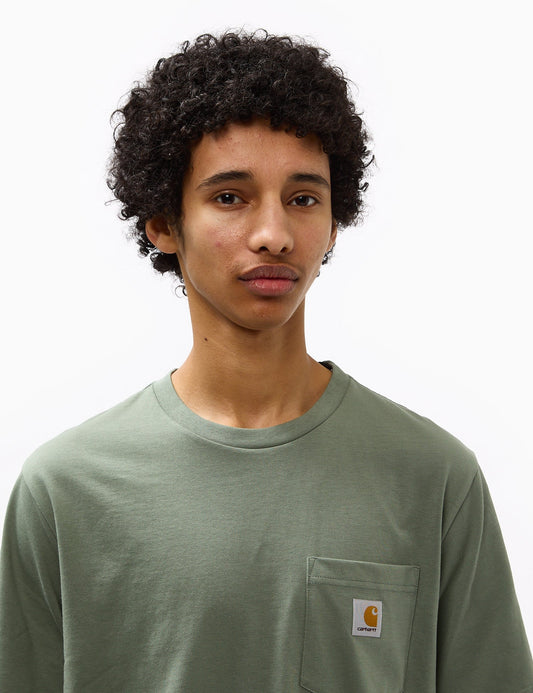 T-shirt à poche (Coupe classique) - Vert Forêt