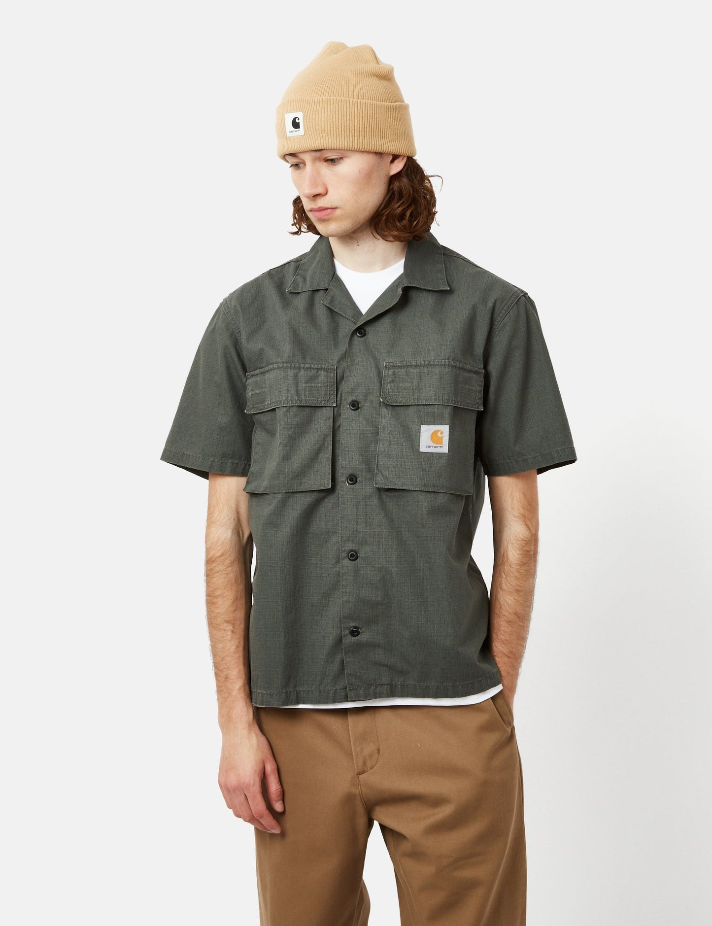 Wynton Hemd (Ripstop) - Jura Green/Yucca Green