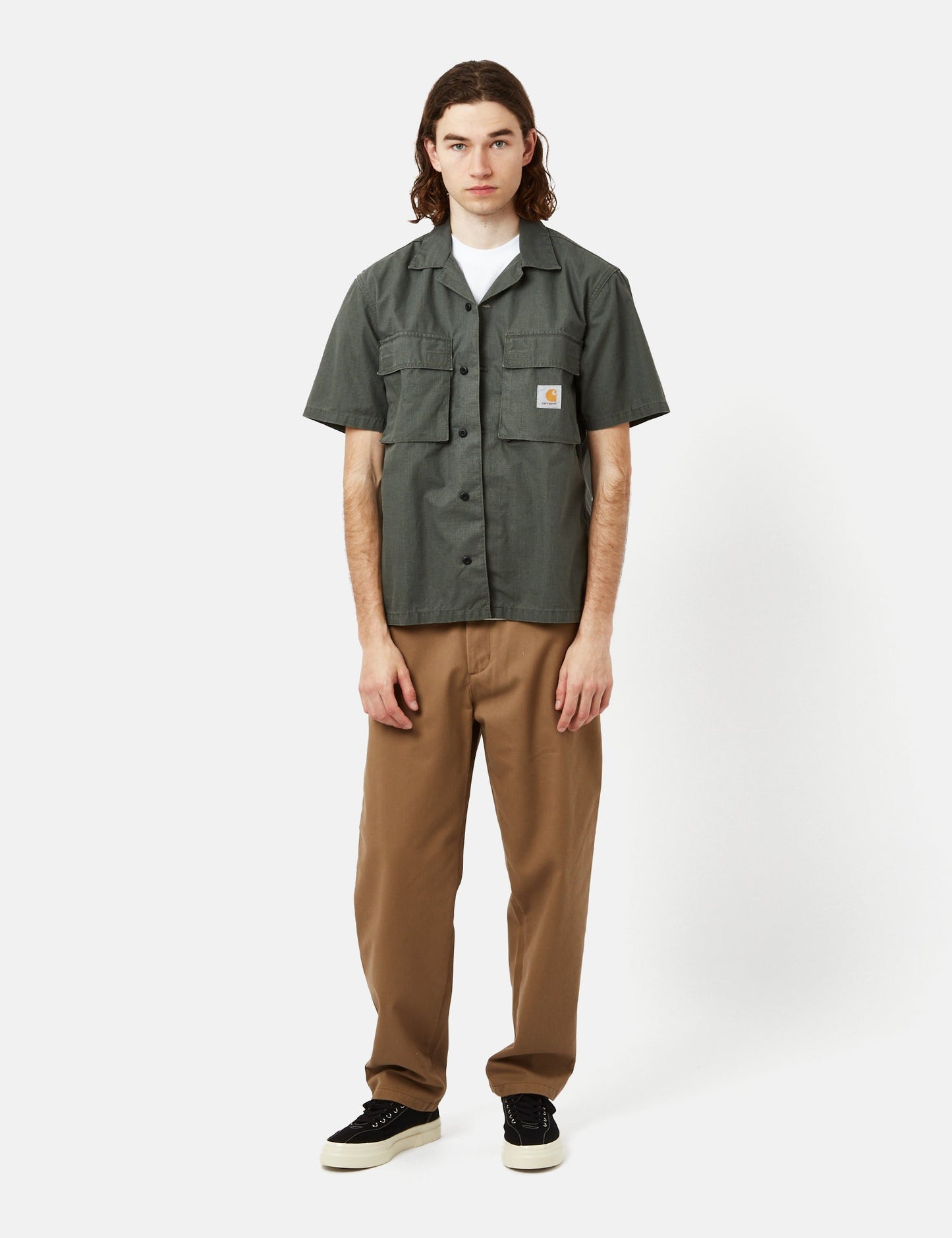 Wynton Hemd (Ripstop) - Jura Green/Yucca Green
