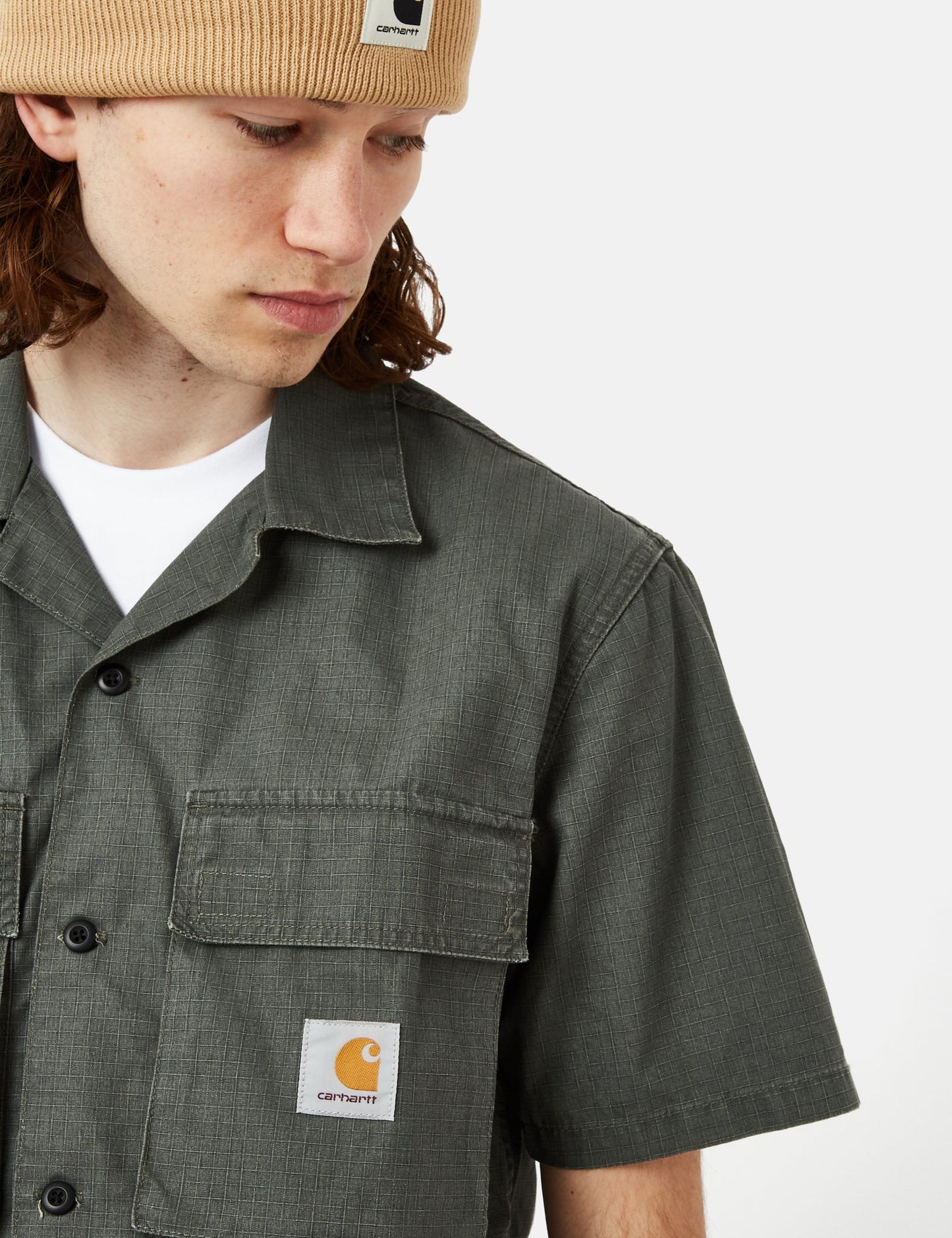 Wynton Hemd (Ripstop) - Jura Green/Yucca Green