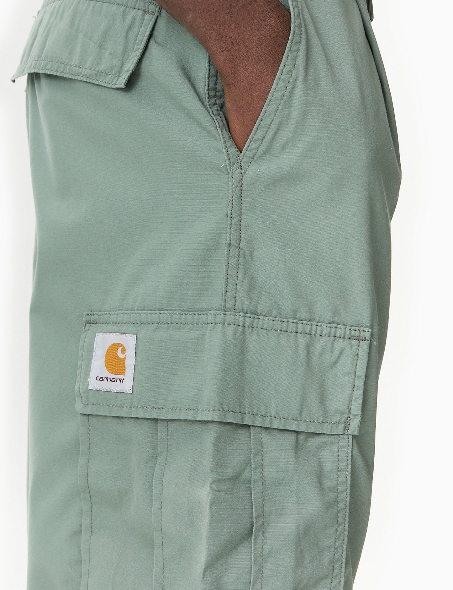 Cole Cargo Hose - Park Green Rinsed