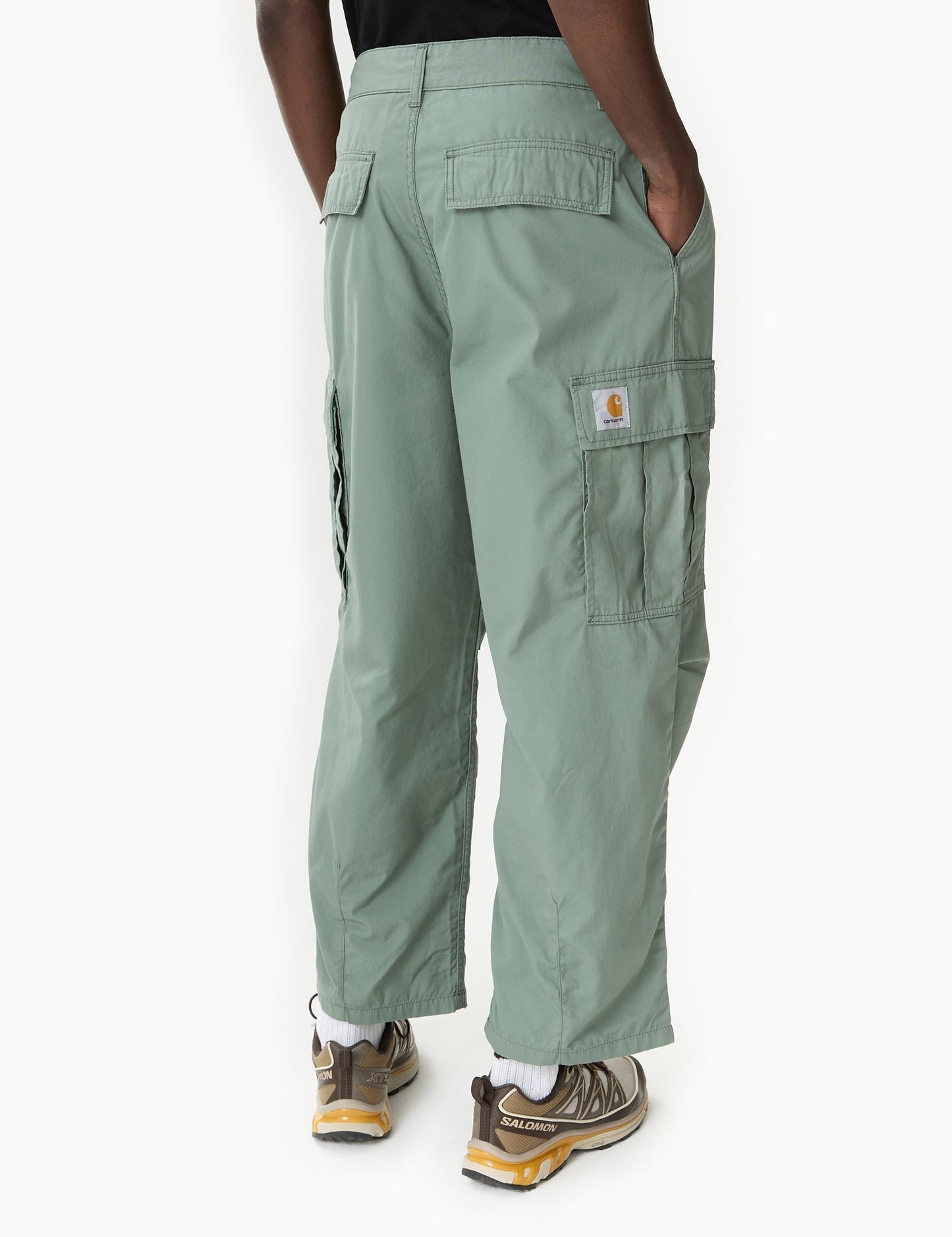 Cole Cargo Hose - Park Green Rinsed