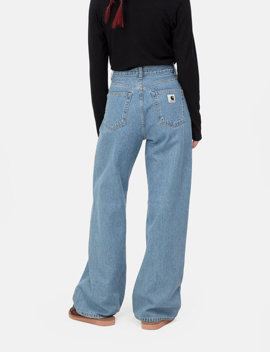 Pantalon Jane Femme (ample) - Bleu délavé intense