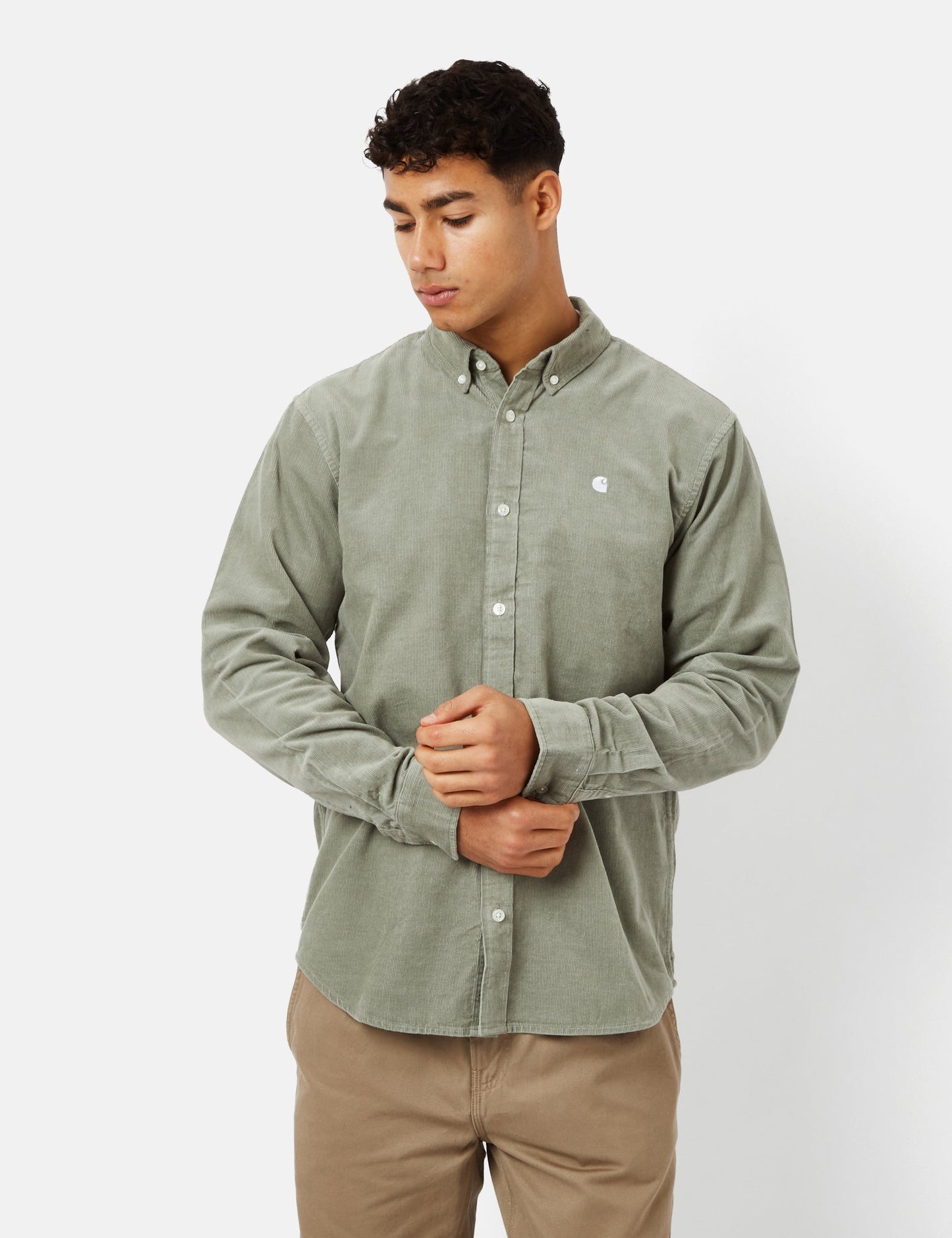 Hemd Madison (Feinkord) - Glassy Teal