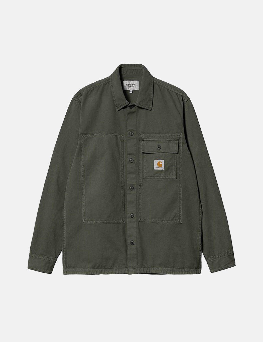 Charter Langarmshirt - Boxwood Green