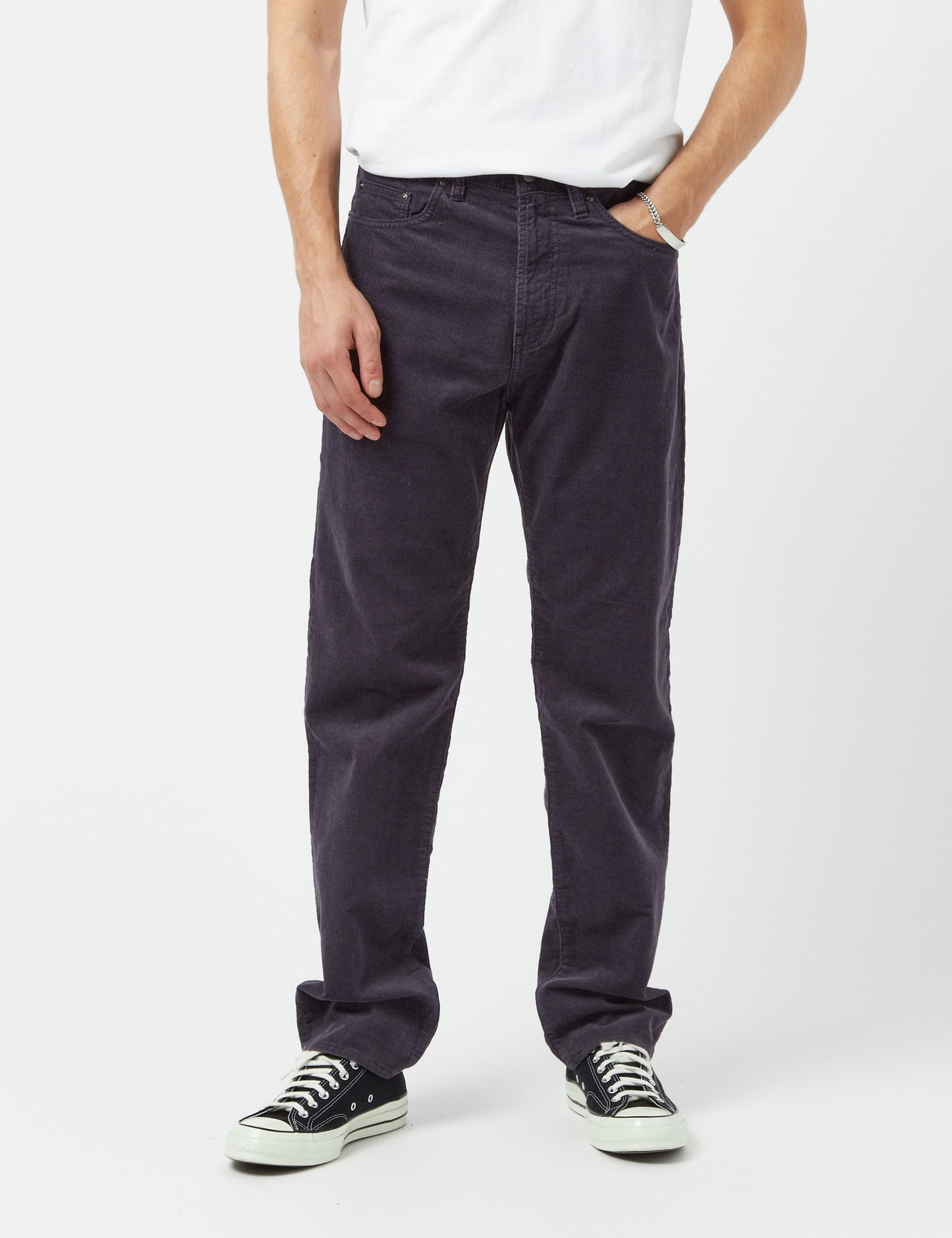 Pantalon Pontiac Cord (coupe décontractée) - Violet artichaut