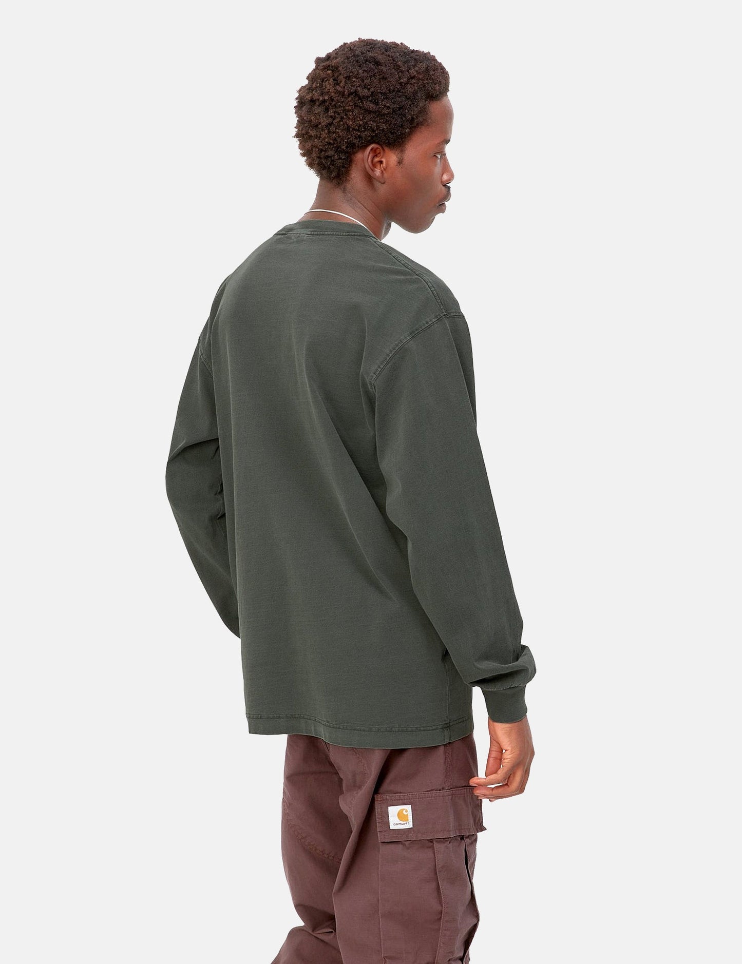 Vista Langarm-T-Shirt - Boxwood Green