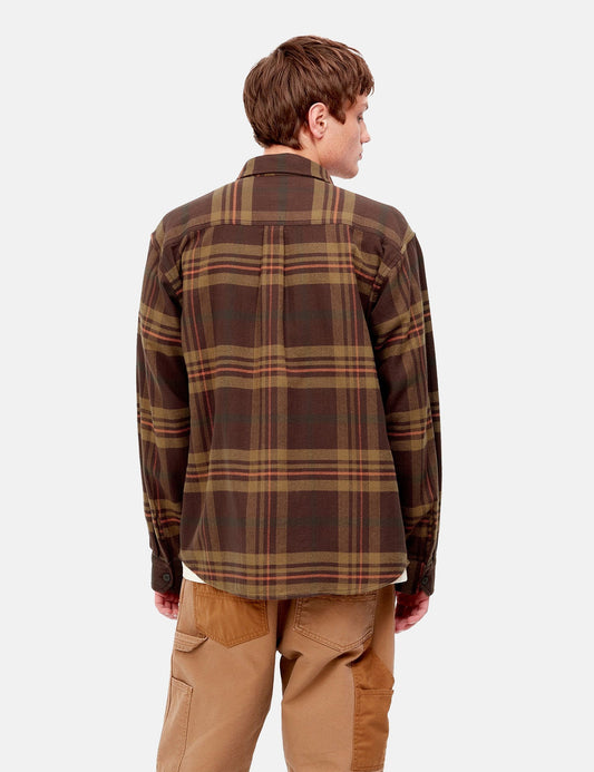 Master Shirt (Wallace Check) - Brun Ale