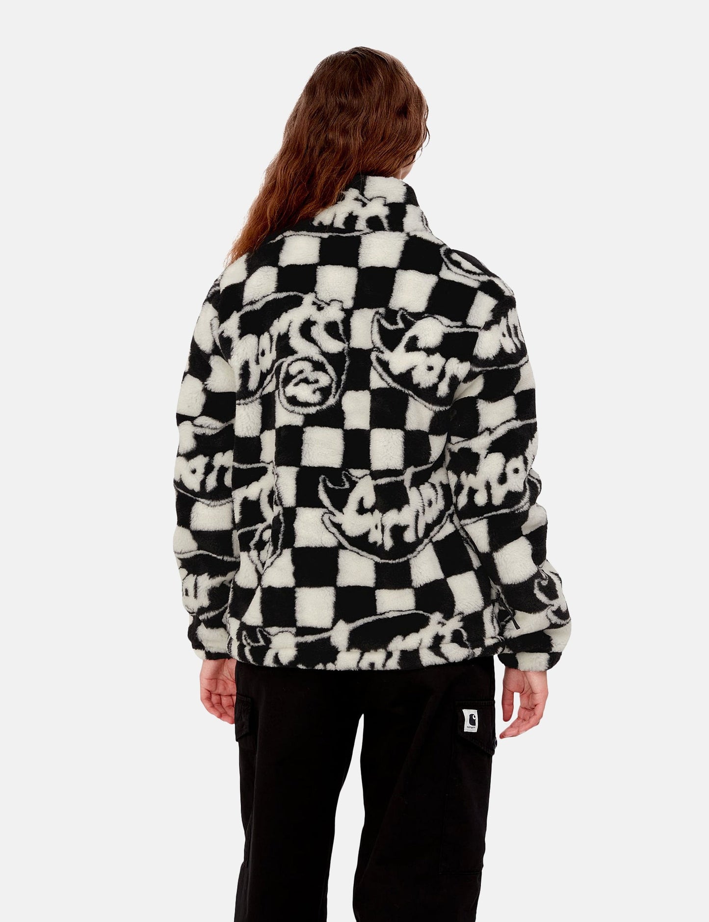 Damen ungefütterte Jacke (Joyride Jacquard) - Schwarz/Wax