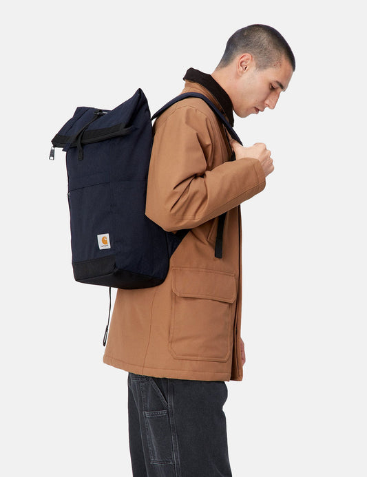 Sac à dos Leon Rolltop - Bleu marine foncé