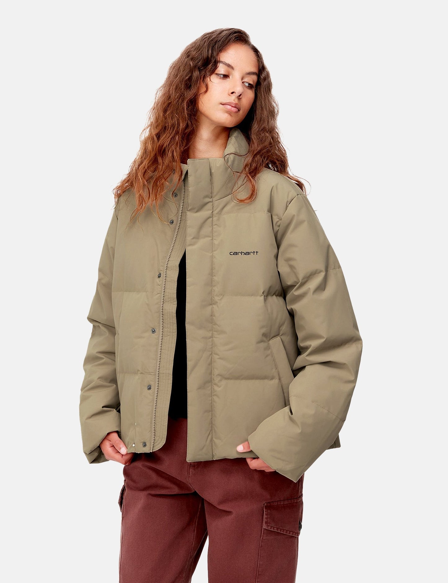 Damen Yanie Jacke – Tanami Braun/Schwarz