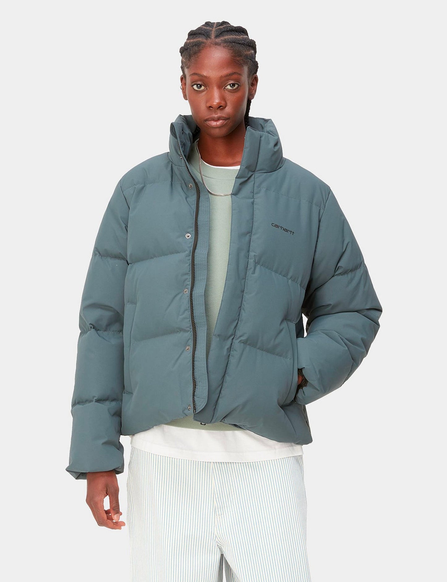 Veste Yanie pour femme - Bleu minerai
