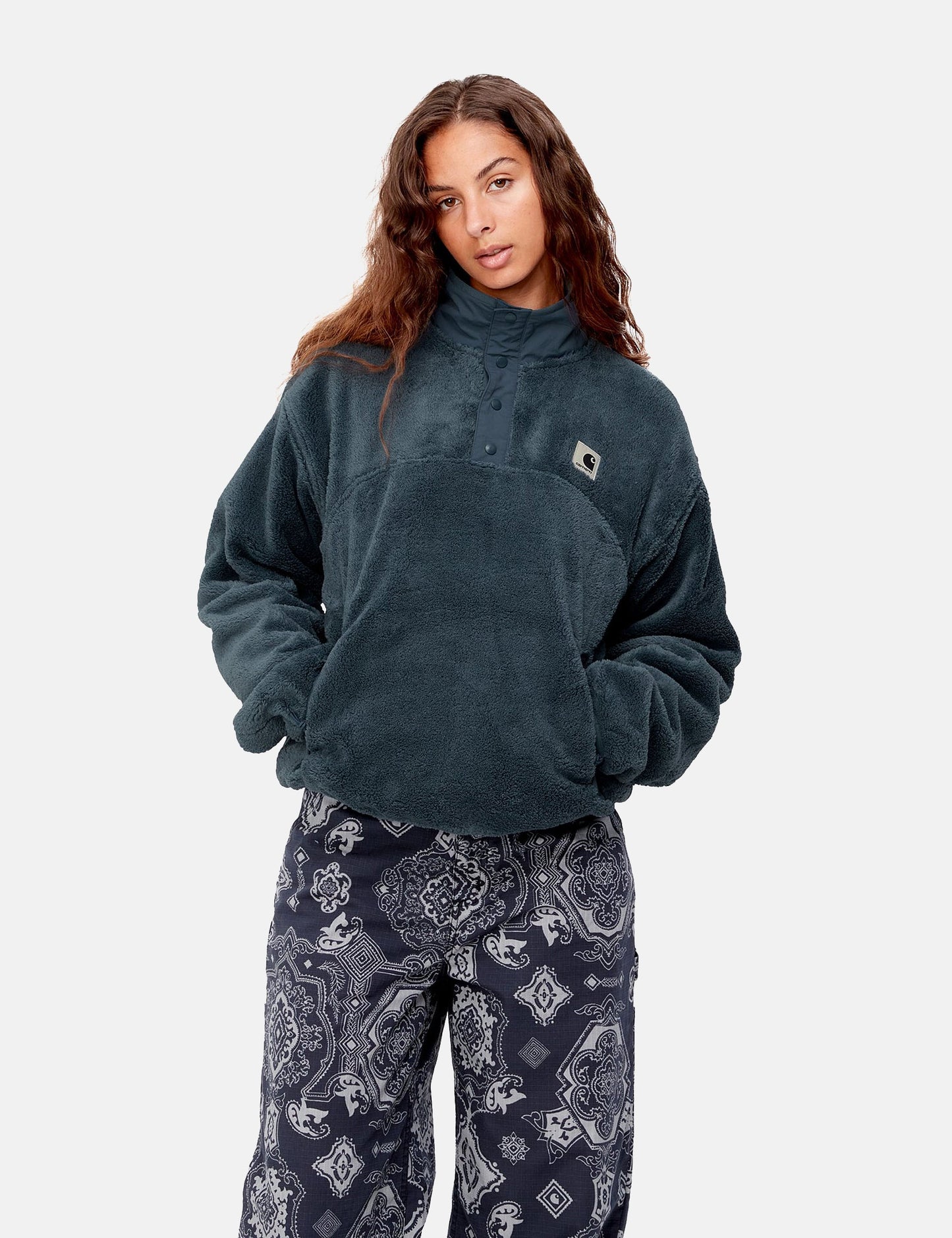 Sweat-shirt Mirada Femme - Bleu Orage