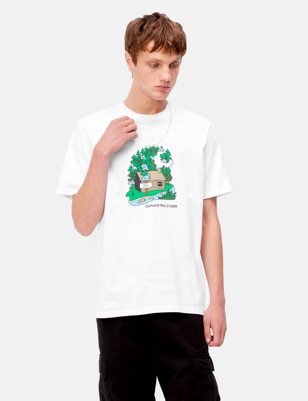 Kabinen-T-Shirt – Weiß
