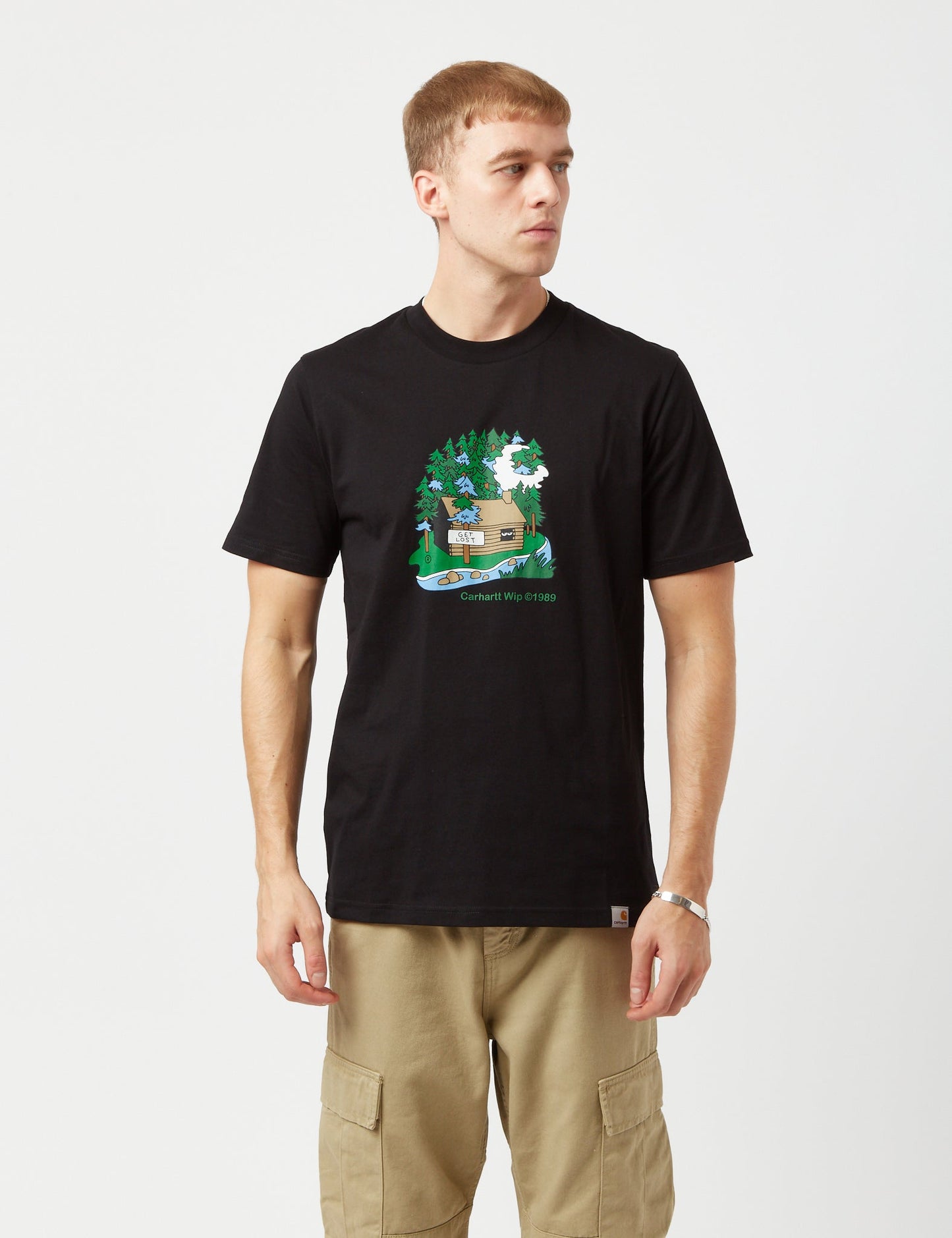 T-shirt Cabine - Vert Genévrier