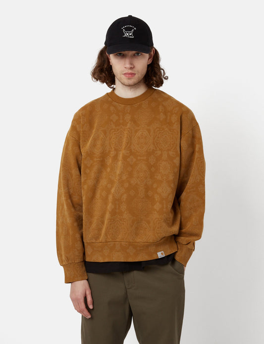 Sweat-shirt imprimé « Verse » – Hamilton Brown