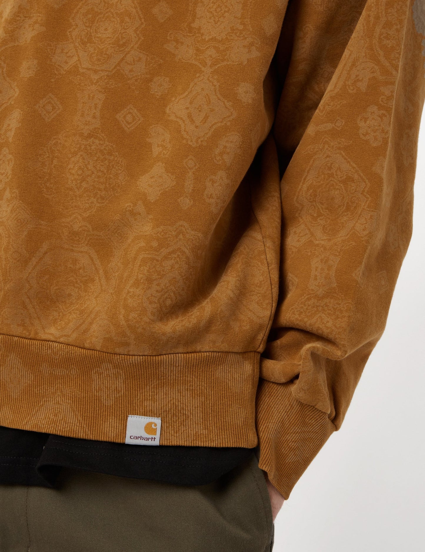 Sweatshirt mit Vers-Print – Hamilton Brown