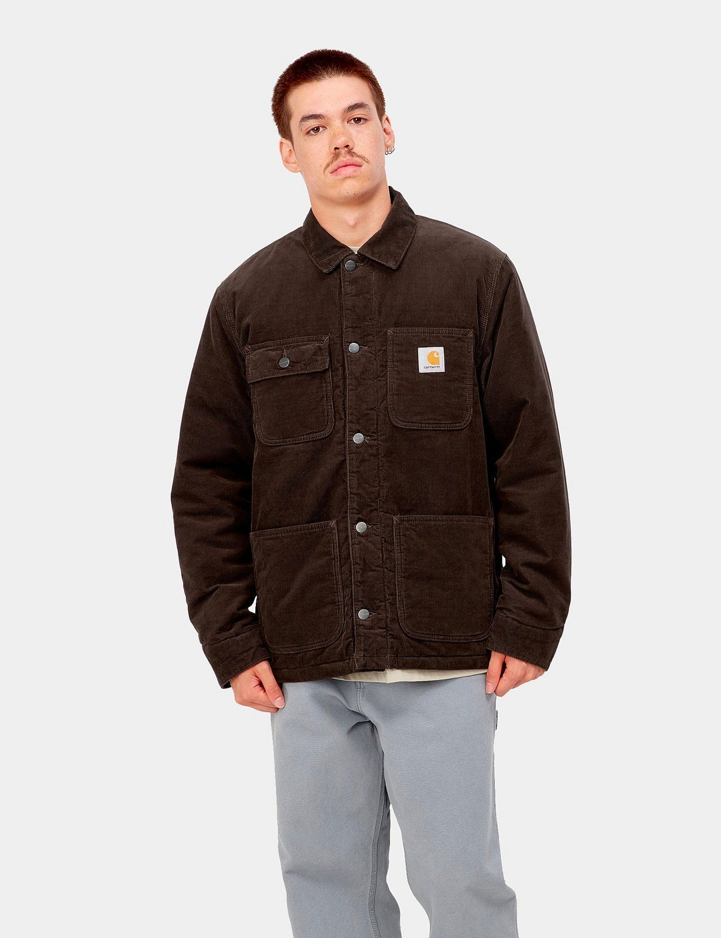 Veste Michigan – Toile Vieillie Marron Bourbon