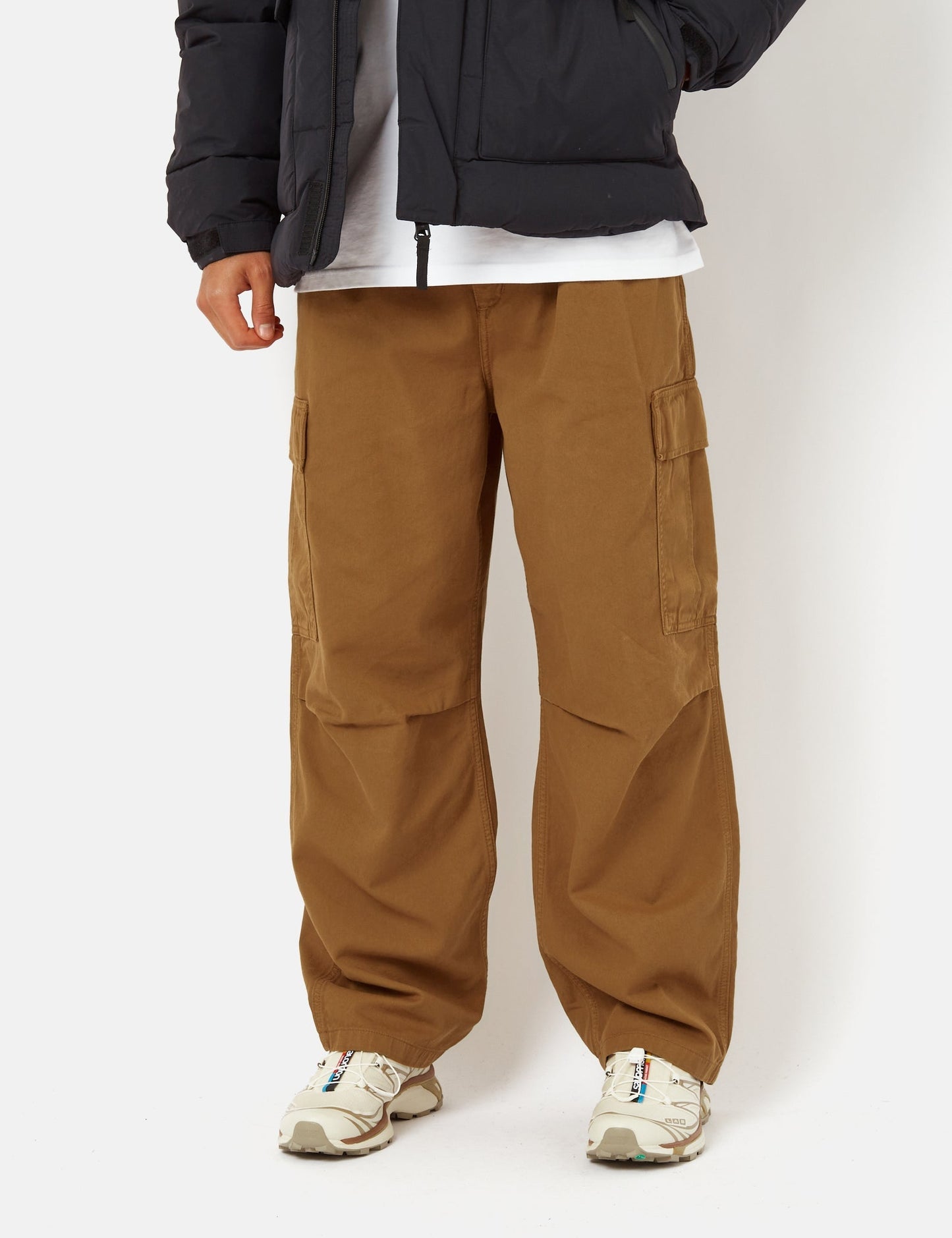 Pantalon Cargo Cole (Coupe Relax) - Jasper Camel