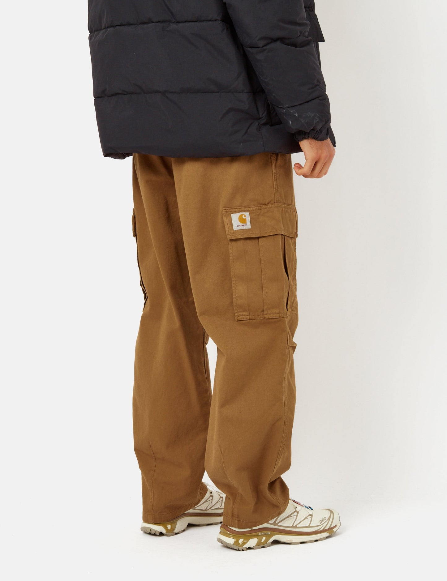 Pantalon Cargo Cole (Coupe Relax) - Jasper Camel