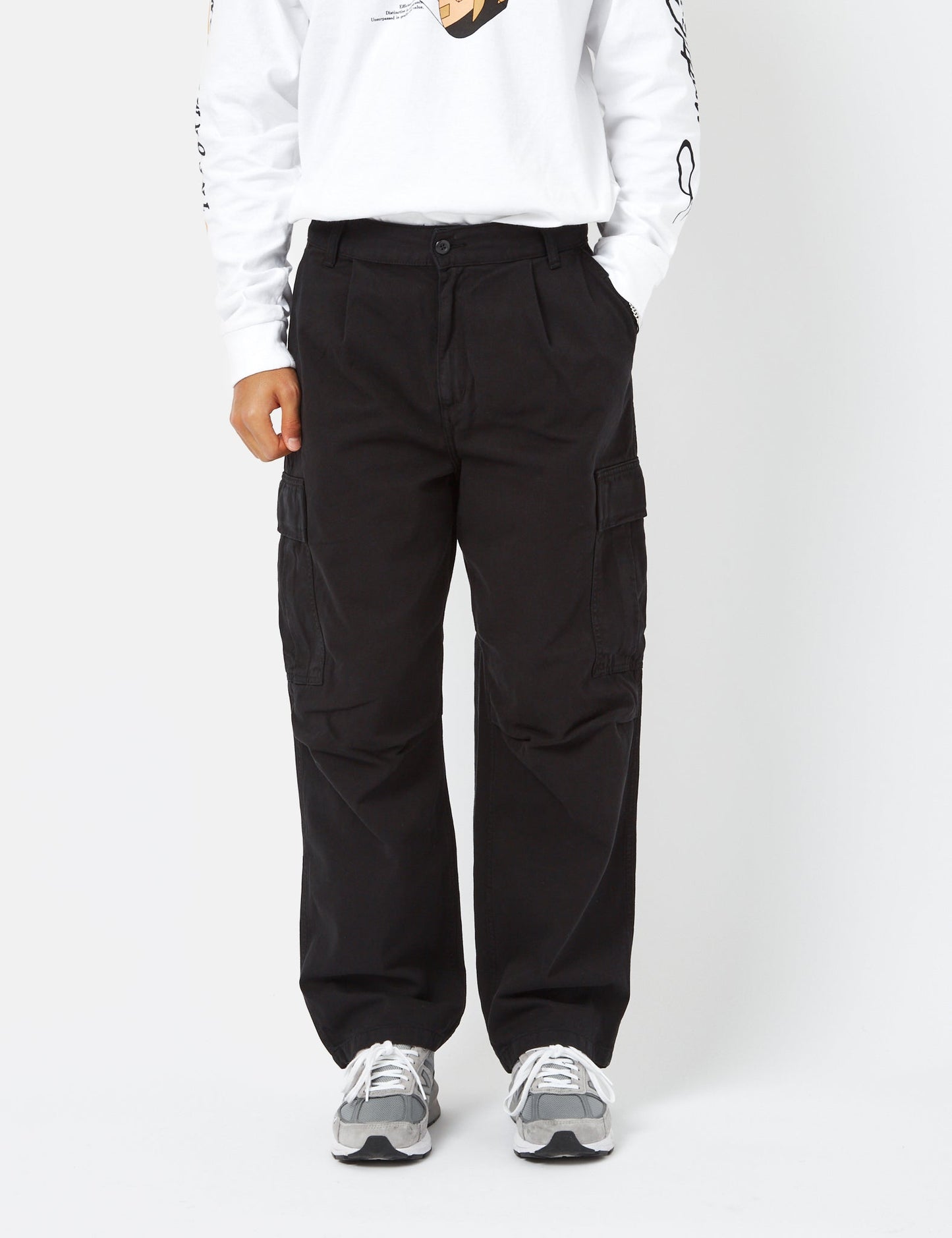 Cole Cargo Hose (Relaxed) – Schwarz