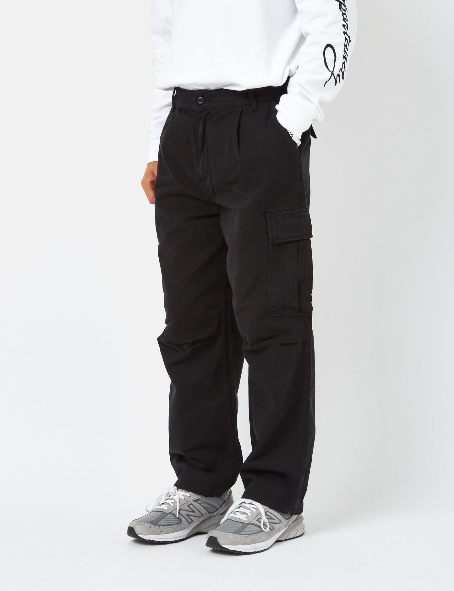 Cole Cargo Hose (Relaxed) – Schwarz