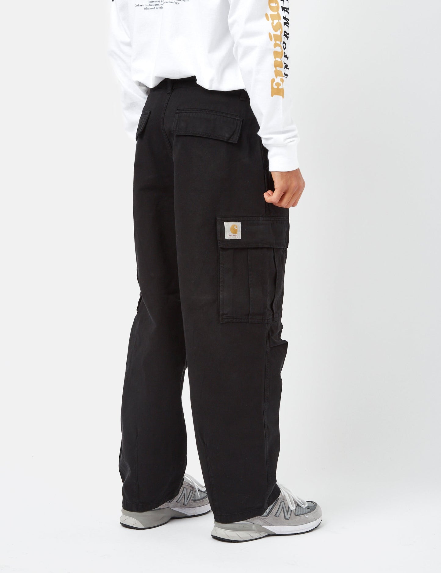 Cole Cargo Hose (Relaxed) – Schwarz