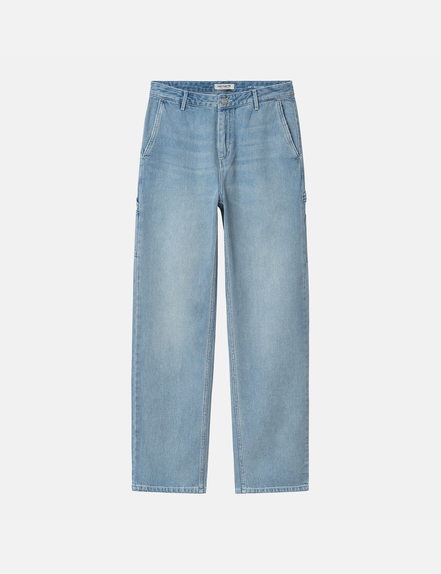 Damen Pierce Hose (Denim/Straight) - Blue Light Stone Washed