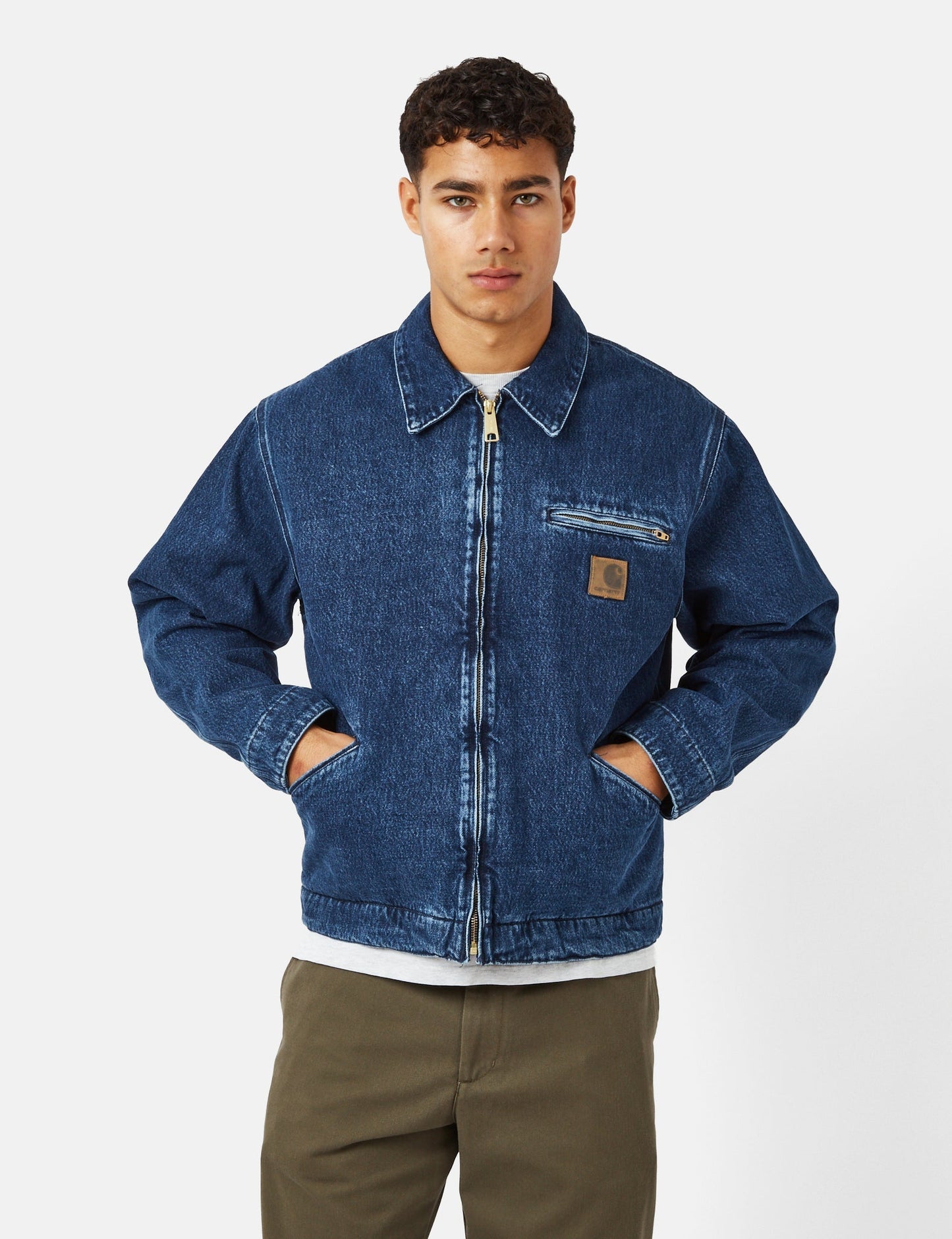 Rider Jacke (Denim) – Blue Stone Washed