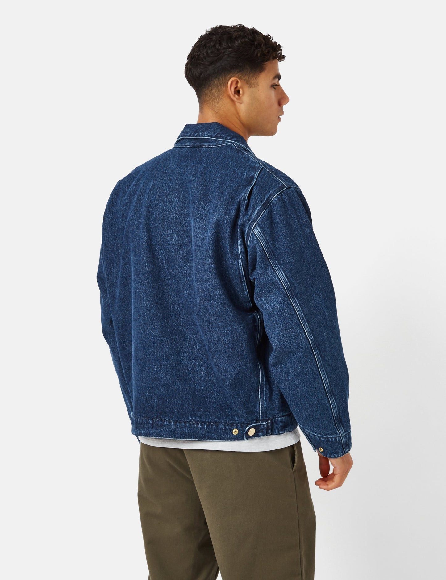 Rider Jacke (Denim) – Blue Stone Washed
