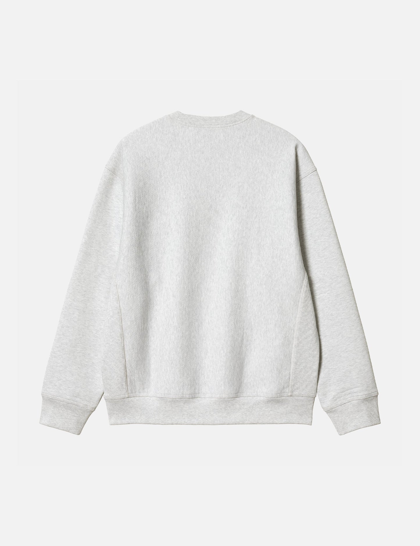 Sweat-shirt Locker - Gris cendré/Marron