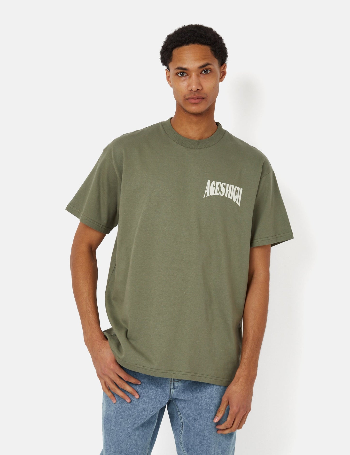 T-Shirt "Aces" (Bio-Baumwolle) – Schwarz