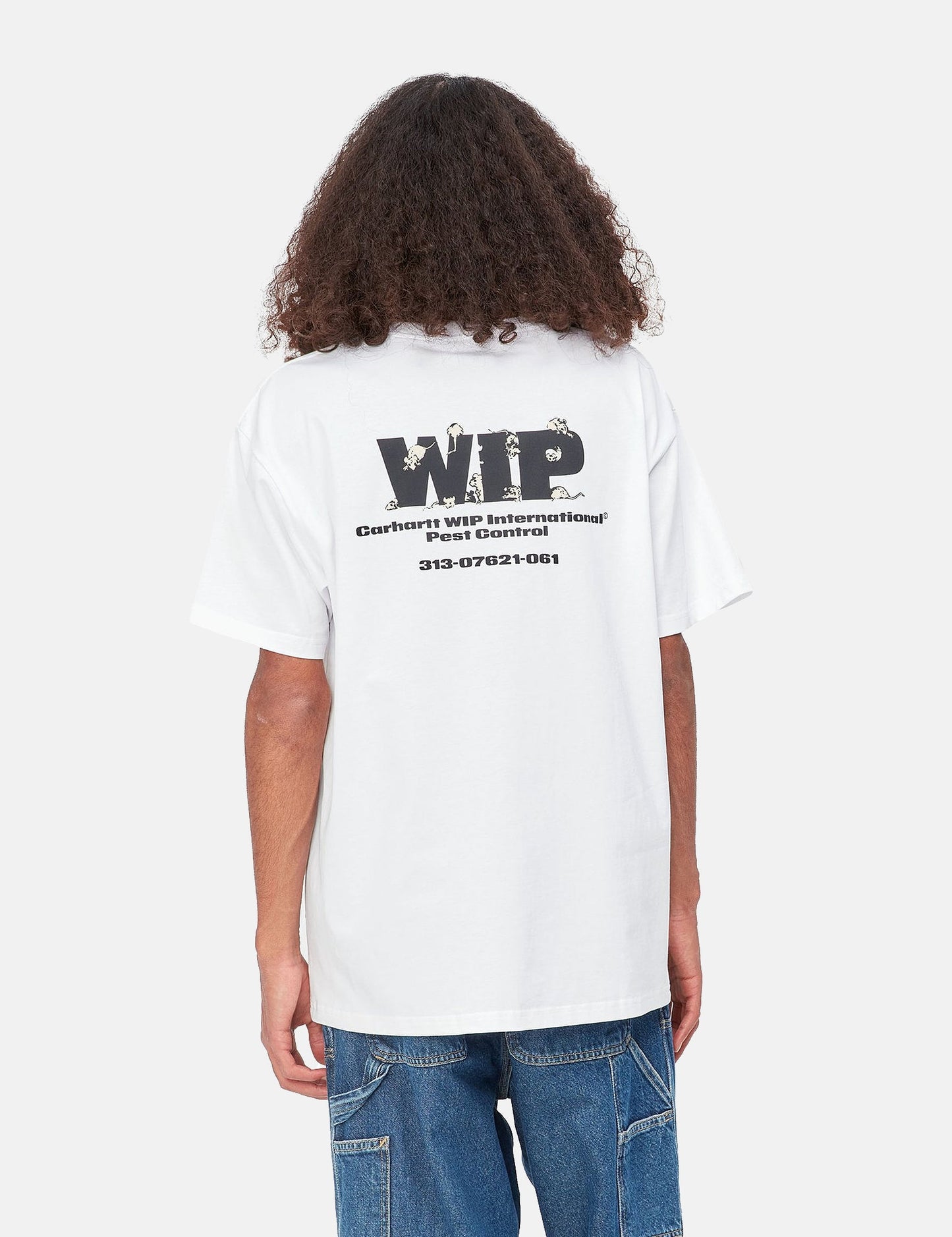Schädlingsbekämpfung T-Shirt (Bio) – Weiß