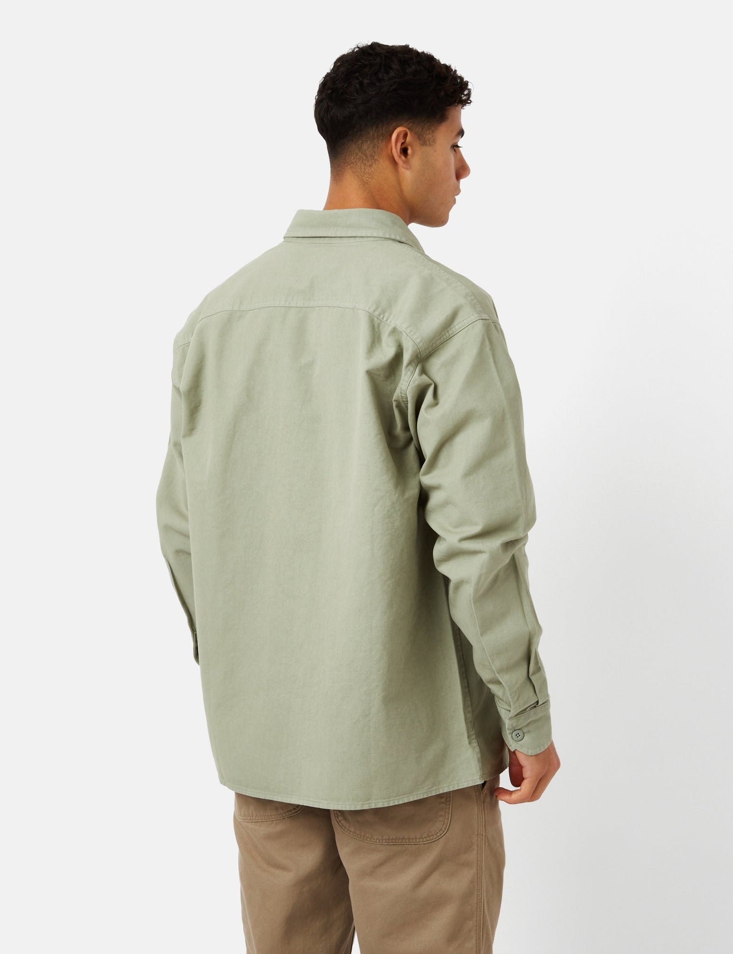Reno Hemdjacke (Garment Dyed) - Yucca Green