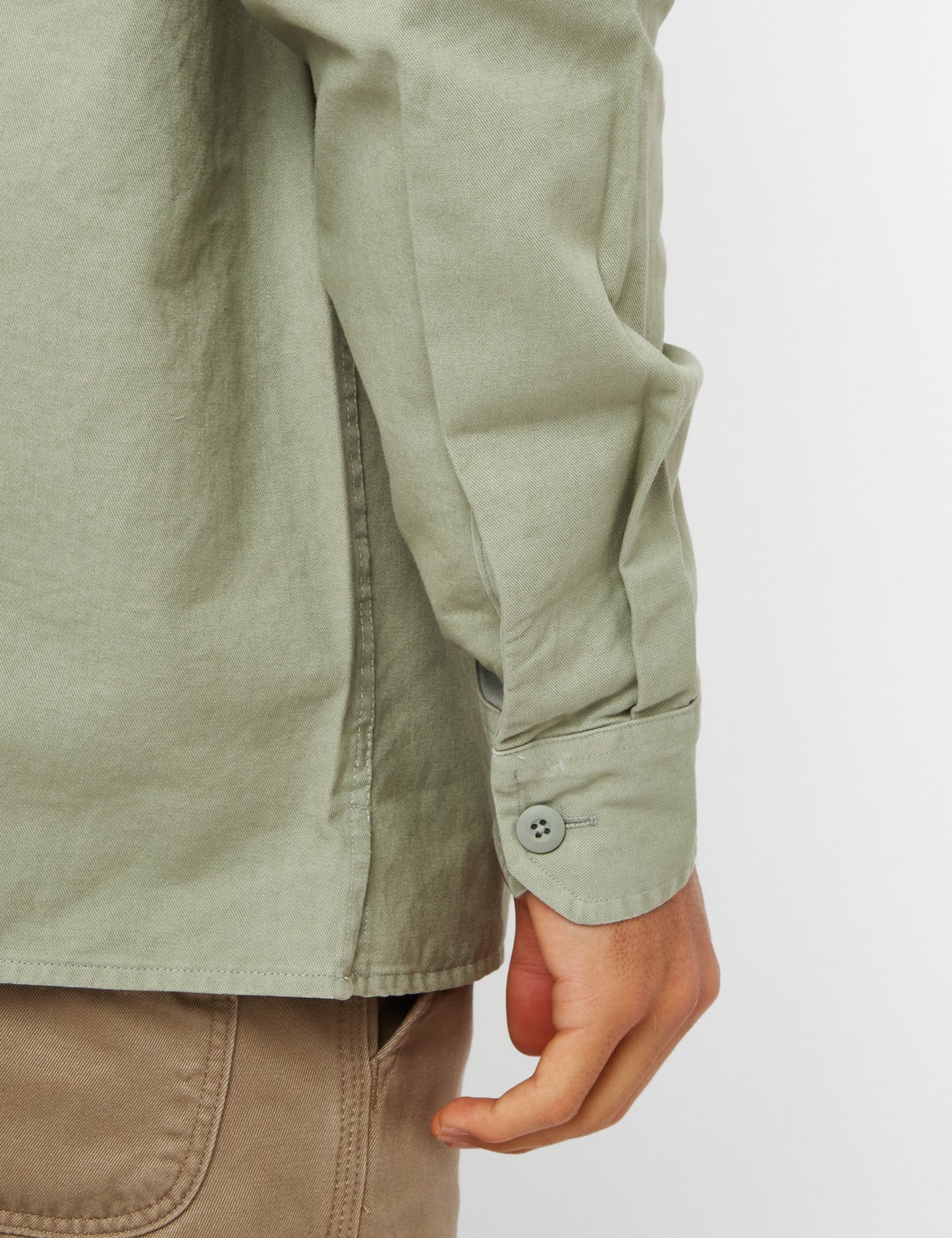 Reno Hemdjacke (Garment Dyed) - Yucca Green