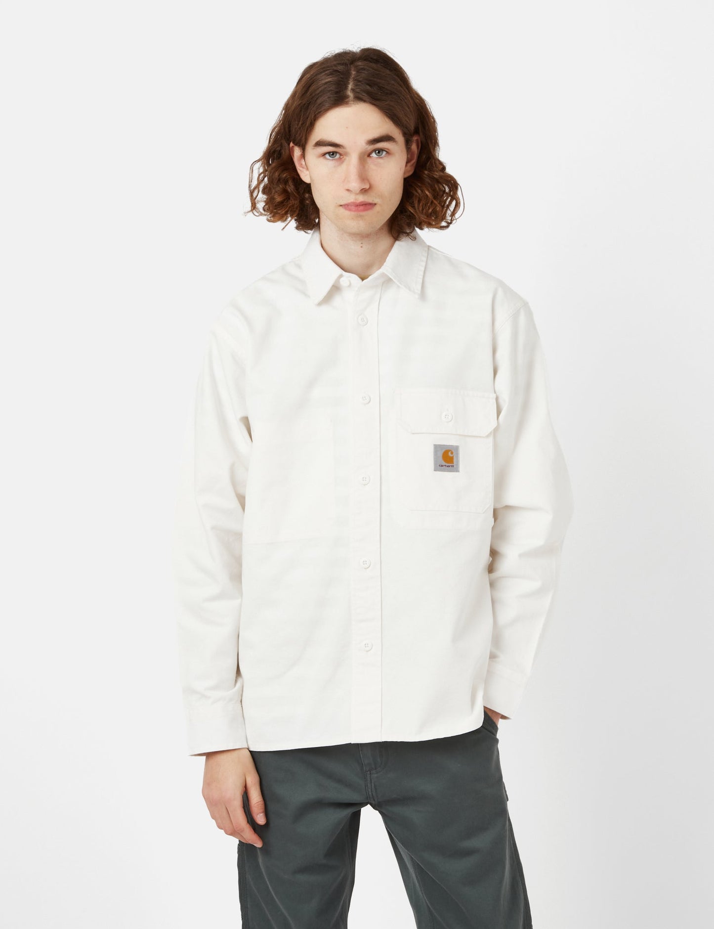 Hemdjacke Reno (stückgefärbt) – Cremefarben