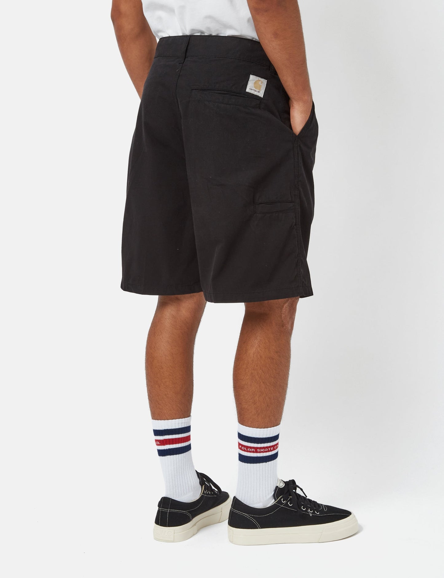 Shorts Colston (Ample) - Délavé Noir