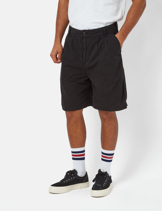 Shorts Colston (Ample) - Délavé Noir
