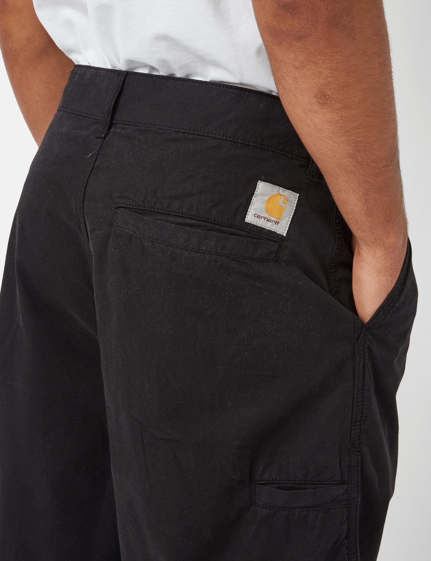 Shorts Colston (Ample) - Délavé Noir
