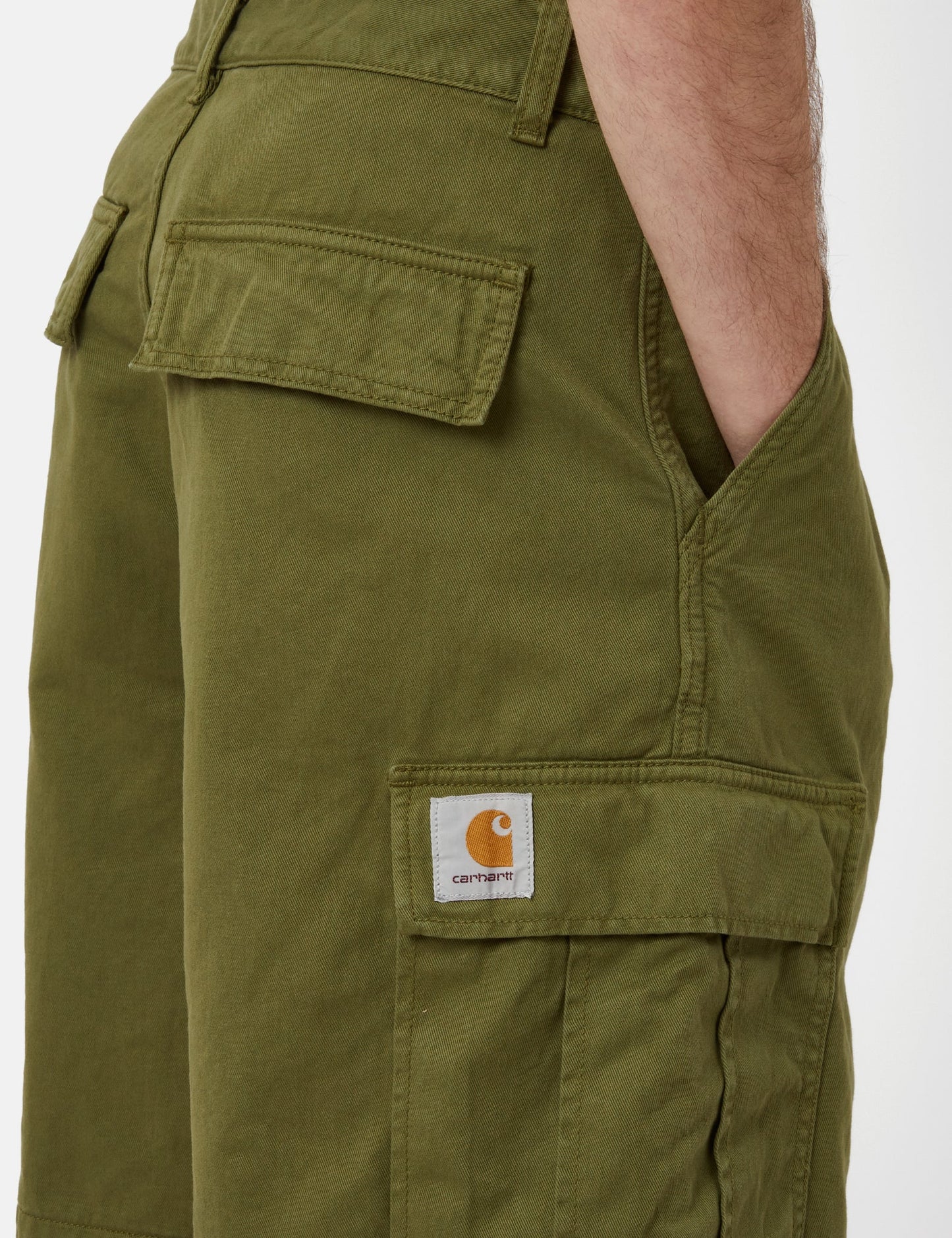 Shorts cargo Cole (biologiques) - Vert kiwi