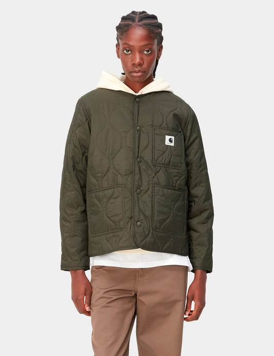 Veste doublée Skyler pour femme - Vert végétal