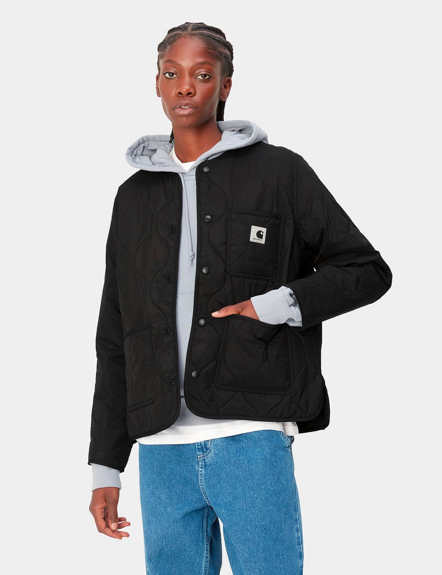 Veste matelassée femme Skyler - Noir