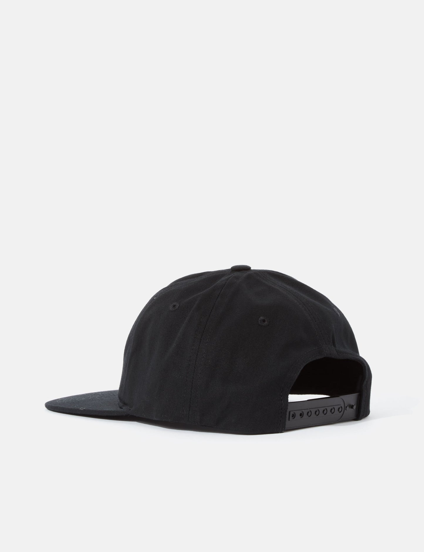 Stretch-5-Panel-Cap – Schwarz