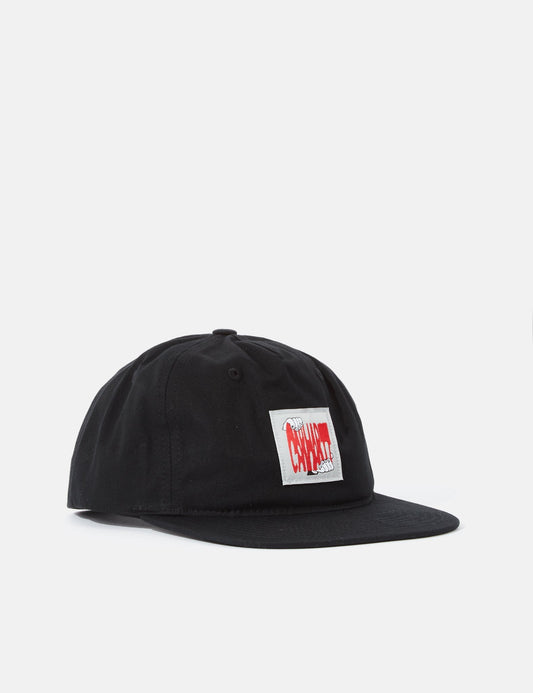 Casquette 5 pans extensible - Noir